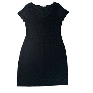 Isaac Mizrahi Black Lace Dress